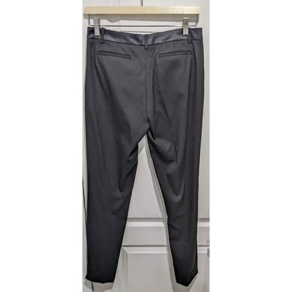 Maje | Satin Waist Straight leg Trousers - Picture 2 of 7